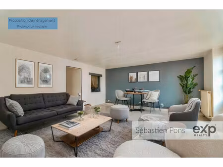 rare: appartement 4 pièces centre village  à personnaliser