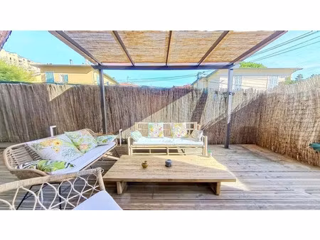 a vendre 2p: nice st sylvestre | 47m² + terrasse 34m² | tramwa