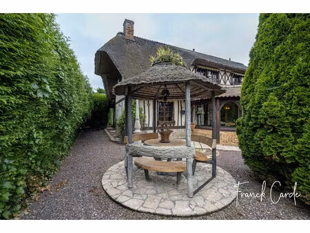 authentique chaumière de 170 m² au charme normand  idéale pou