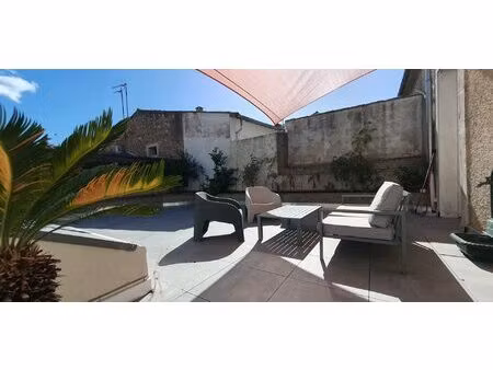 maison vigneronne rénovée de 176 m² au coeur de puimisson –