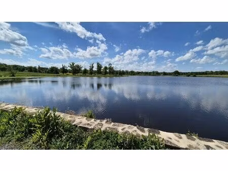 etang de 7 5 ha sur 17 ha de terrain et projet possible d'accu