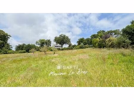 terrain à bâtir 890 m2 proche centre-ville aperçu mer