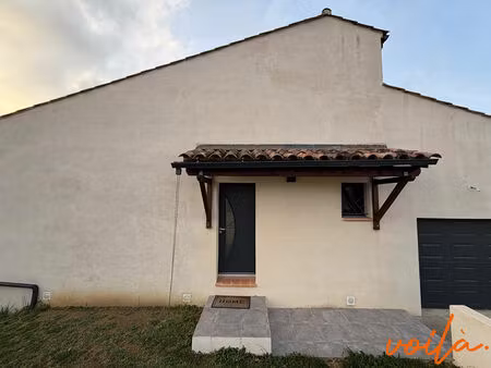 5 mn carcassonne - maison 3 chambres - garage - jardin