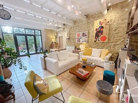 vente / achat maison de ville de type t7 avec patio et stationnement privatif fabrègues ..