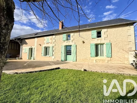 vente maison 6 pièces 143 m² à chabournay (86380)  285 000 €