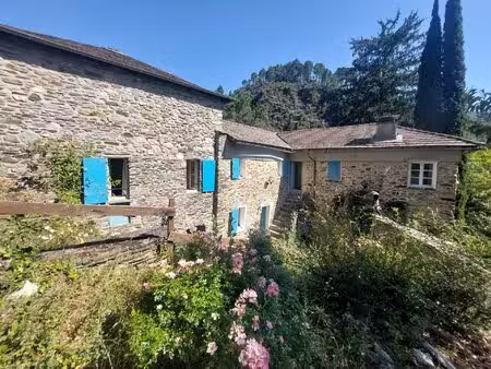 authentique mas en pierre avec piscine  200 m² habitables et vu