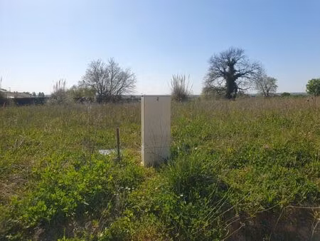 vente terrain 500 m² saint-gervais (33240)