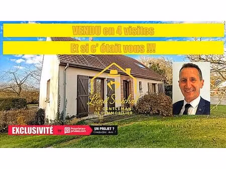 achat maison 7 pièces 115m² ste sabine sur longeve 72380