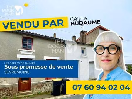 vente maison à roussay (49450) : à vendre / 60m² roussay