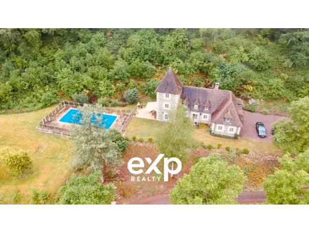 vente manoir 8 pièces 220 m² à la vieille-lyre (27330)  599 000 €