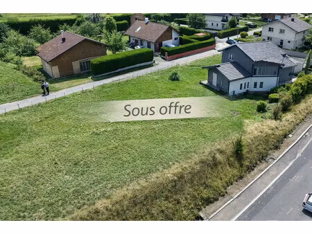 à vendre – terrain de 1608 m² à marin (74)