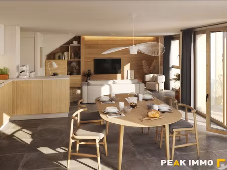 vente duplex 4 pièces 96.94 m² à saint-jean-de-sixt (74450)  596 000 €