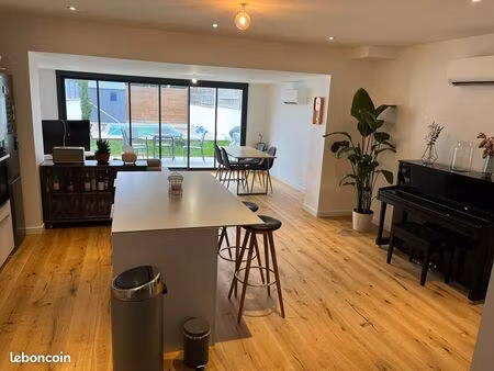 1 chambre dans maison avec piscine côte pavée - location 4-6 mois