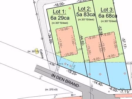 terrain à vendre à hechtel € 119.000 (litog) - immo eibo | zimmo
