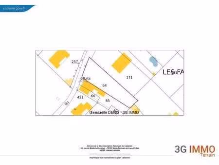 vente terrain à la couronne (16400) : à vendre / la couronne