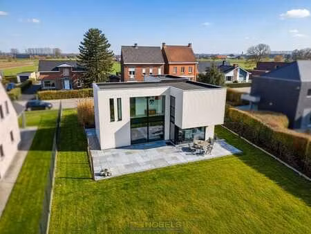 te koop  moderne woning met panoramisch zicht te wortegem...