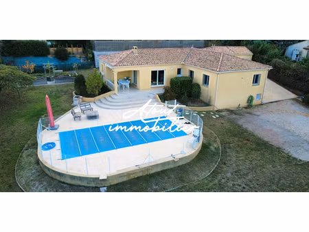 villa individuelle 4 faces - plain pied - piscine . secteur