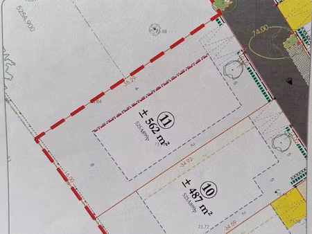 vente terrain à batir 562 m² à putot-en-bessin (14740)  116 200 €