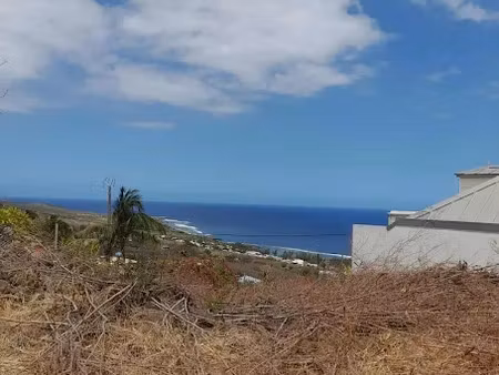 vente terrain 1022 m² à le piton saint leu (97424)  857 000 €