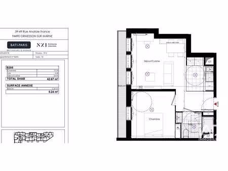 vente appartement 2 pièces