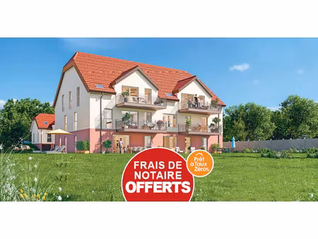 vente programme neuf t2  t3  t4 47 à 89 m² rosheim (67560)