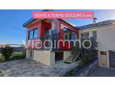 vente à terme - maison mauges sur loire 8 p - occupation courte