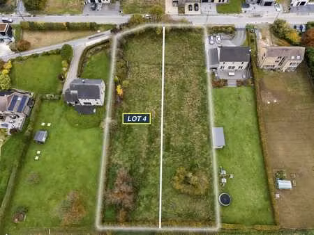 terrain pour maison 4f libre de construction