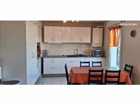 loue t2 appartement meublé (52m2) saône centre