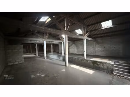 entrepôt / local industriel - 300 m² - saint-renan centre ville
