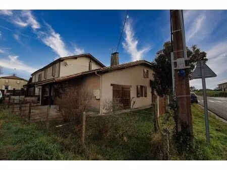 maison de village 92 m² – terrasses – garage – solaire rentable – bazas/langon/la réole
