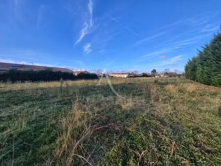 vente terrain  1387.00m²  villeneuve