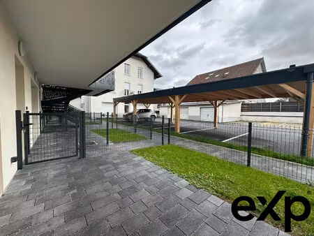 vente – appartement t2 avec jardin – grésy-sur-aix 51 05 m?