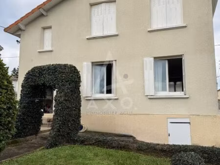 vente maison magnac sur touvre  92m² 5 pièces 141 750€ avec garage