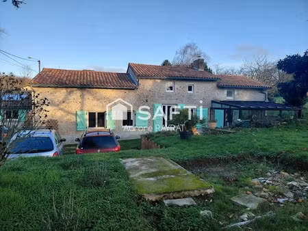 vente maison 4 pièces 147 m² à boivre-la-vallée (86470)  195 000 €