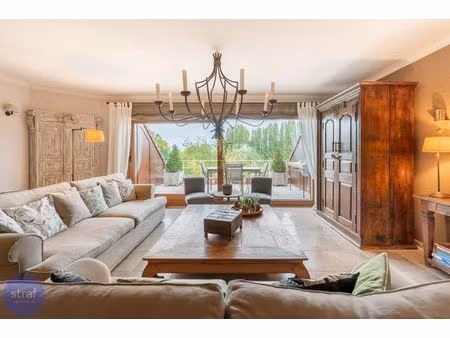 ruime  luxueuze duplex met 2 slpk en zicht op het sint-annabos