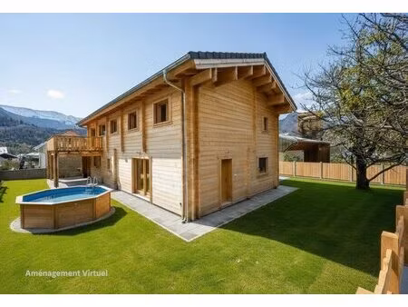 chalet à vendre à giez