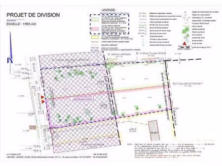 vente terrain à villandraut (33730) : à vendre / 3070m² villandraut