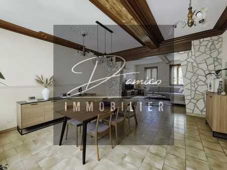 à vendre : grande maison familiale 166 m² avec jardin  garage