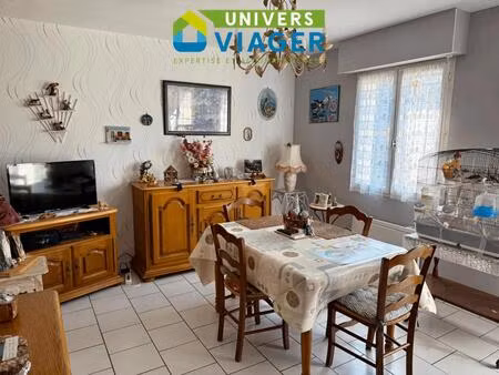 maison en viager occupé à 5 minutes de la mer