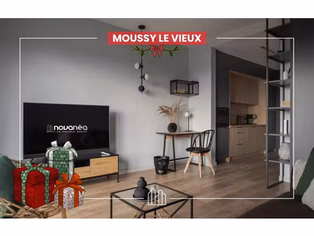 vente appartement neuf 3 pièces 59m2 moussy-le-vieux - 246000 € - surface privée
