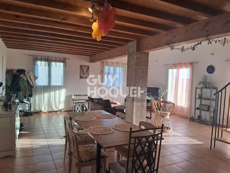 maison avec terrasse  jardin et hangar de 75m²