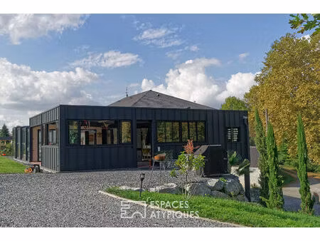 maison contemporaine d'exception face aux pyrénées