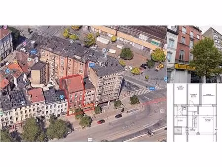 immeuble mixte à vendre avec 6 chambres   saint-gilles (vbd65970)