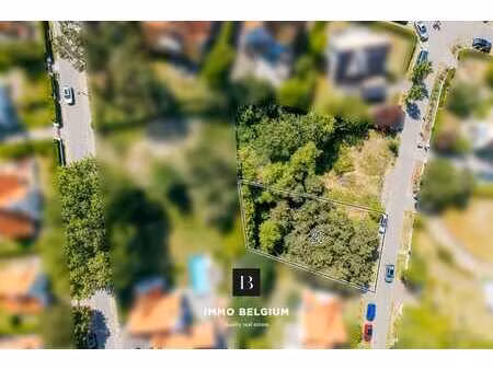 terrain à bâtir exceptionnel dans la concession