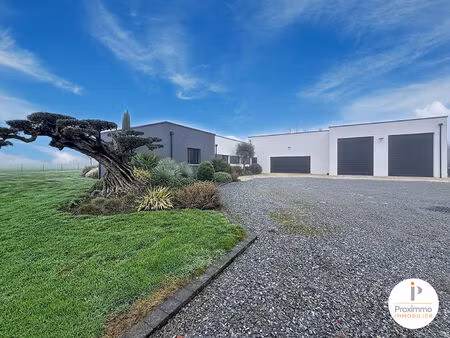 saint-vincent-sur-oust ? propriété contemporaine de plain-pied avec volumes exceptionnels