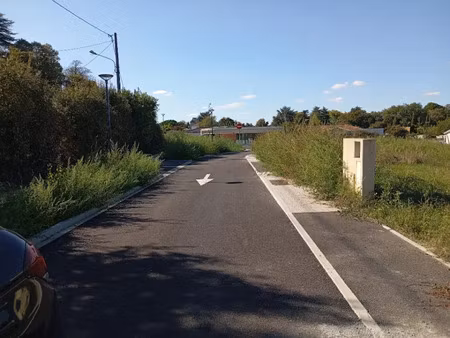 vente terrain 277 m² à libourne (33500)  92 000 €