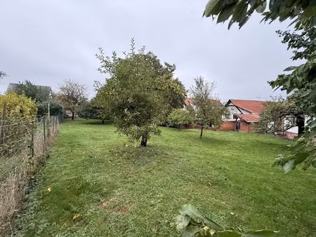 vente terrain à batir 1057 m² à mutzenhouse (67270)  145 000 €