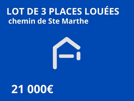 vente parking 37.5 m² à marseille 14ème (13014)  21 000 €