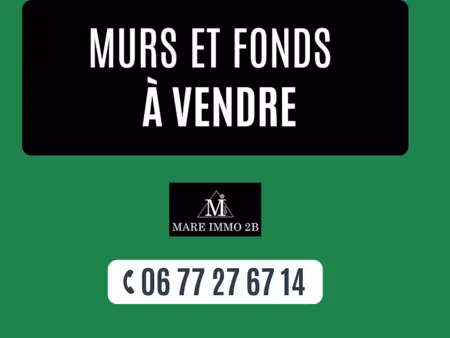 vente locaux professionnels à calvi (20260)  572 000 €