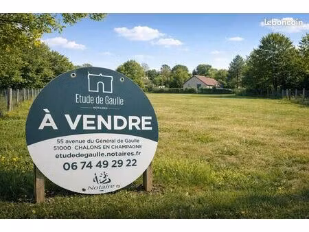 terrain 887 m² châlons-en-champagne